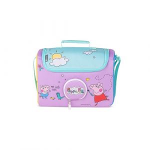 Tonies Sac Bandoulière - Peppa Pig Sac de Transport pour Ranger la Toniebox, Le Casque Audio Chuchote, la Station de Recharge, et Jusqu’à 8 Figurines