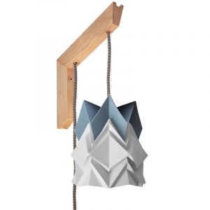 Image de Tedzukuri Atelier - Applique murale bois Origami Bicolore en Papier