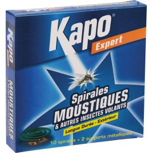 Kapo Anti-moustiques spirales lot de 10