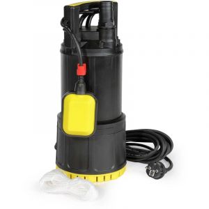 wiltec Pompe &agrave; eau immerg&eacute;e 850 w &ndash; 5000 l/h &ndash; Refoulement max. 20 m, profondeur max. 7 m &ndash; avec Interrupteur &agrave; flotteur, Thermor&eacute;gulateur &ndash; Pompe