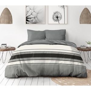Home Linge Passion Parure DE Couette 220x240 cm (2 Personnes) SAWATCH