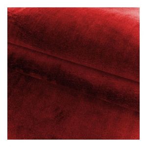 Allotapis Tapis en microfibre doux uni antid&eacute;rapant rond Dave &Oslash; 120 Rouge