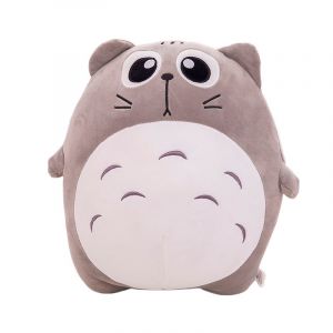 Dam Coussin extra doux et moelleux design chaton gras. 40 cm.