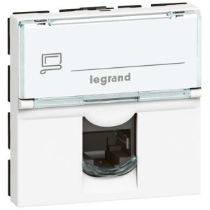 Image de Legrand LOT DE 10 RJ45 CAT6 FTP 90D MOSAIC BLANC 076592