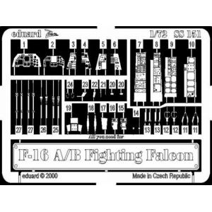 Eduard MAQUETTE F 16 A/B FIGHTING FALCON 1/72 SS151