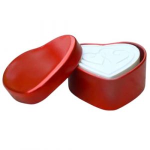 Diffuseur mini galet poreux en forme de coeur