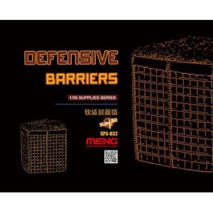 Meng Defensive Barriers - Décor Modélisme