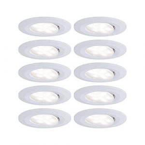 Image de Paulmann Spot encastr&eacute; ext LED Calla par 10 blanc