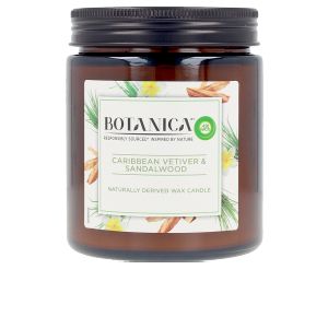 Air Wick Botanica Bougie parfumée Vétiver et santal des Caraïbes 205g