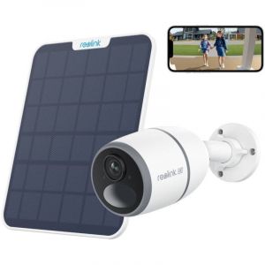 Reolink 4K 8MP 4G lte Caméra Surveillance sur Batterie Exterieur, Détection Personne/Véhicule/Animal, Vision Nocturne, Audio Bidirectionnel, Accès