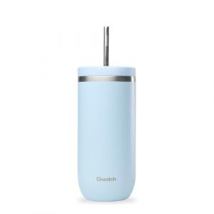Qwetch Cold cup isotherme inox bleu