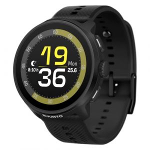 Suunto Montre sport Run All Black Bracelet Silicone
