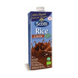 Bebida de Arroz e Cacau Eco 1 L (Cacau) - Scotti