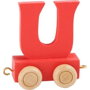 Legler Train En Bois Coloré Alphabet Lettre V