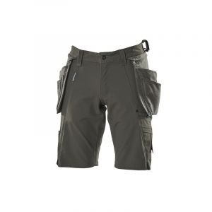 Mascot Workwear Short stretch professionnel avec poches flottantes - 17149-311 - Gris fonc&eacute; - 46