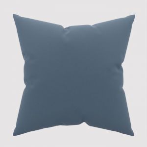 Atmosphère Taie d'oreiller Unie 63x63 cm ZZZ Bleu Jean