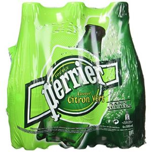 Perrier Aromatise Citron Vert Eau Minérale 6 x 50 cl - Lot de 2