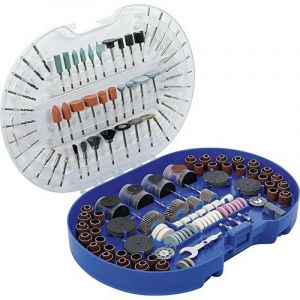 BGS Technic COFFRET KIT D'ACCESSOIRES POUR OUTILS ROTATIFS TYPE DREMEL ET PROXXON