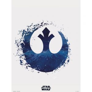 Erik Lámina Star Wars Episodio IX Rebel Logo 40x30cm