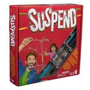 Spin master games Melissa & Doug - Suspend 24 Pièces - Jeu De Société D’Équilibre Et D’Adresse - Tour Empilable Baguettes Colorées - Jeu De Suspension Stratégie Enfant - Cadeau Enfant 8 Ans Et +