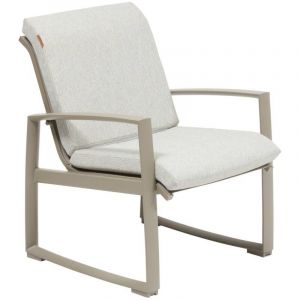 Hesperide Fauteuil de jardin en aluminium BOREANE - Caf&eacute; - Boreane