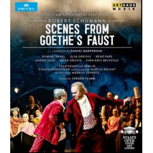 Schumann : Sc&egrave;nes du Faust de Goethe/Staatsoper Unter Den Linden, 2017 [DVD]
