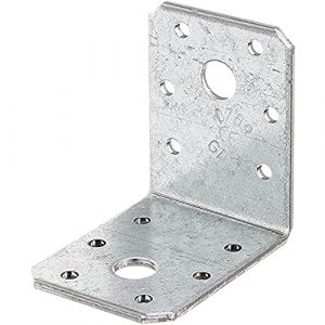 Gah-Alberts Equerre Connecteur d'angle 60x60x60mm Nombre de trous 2/12 S.2,5mm ETA-08/165 GAH (Par 50)