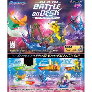 Figurine Pokémon Desq Battle On Desk - Boîte De 6 Pièces