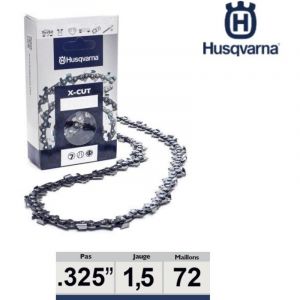 Husqvarna Cha&icirc;ne tron&ccedil;onneuse 325 058 72 dents - 585639572