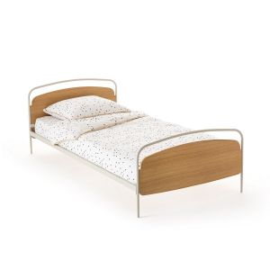 Image de Lit enfant avec sommier Aleec C ne/Blanc Taille 90x190 cm