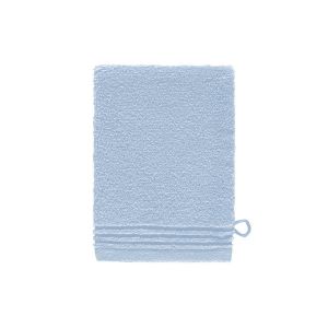 Olivier Desforges Gant de toilette 100% coton 450 gr/m², Alizée Bleu - Couleur Bleu - Taille 15 x 21 cm