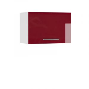 Vicco - Armoire murale de salle de bain Fame-Line, Rouge bordeaux Haute brillance, 60 x 40 cm Plat