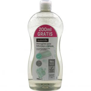 Suavinex Detergente Tetinas Biberones 750 ml