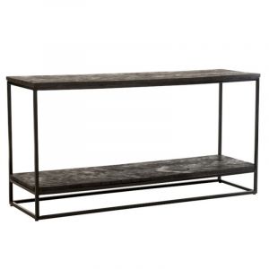 Console en Bois Design "Grub" 161cm Noir Prix