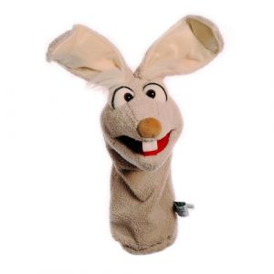 Image de Peluche marionnette Lapin Mampfred - Living Puppets