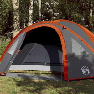 VidaXL Tente de camping 4 personnes 300x250x132 cm taffetas 185T
