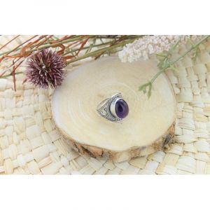 Bague Améthyste Argent 925 Alaka