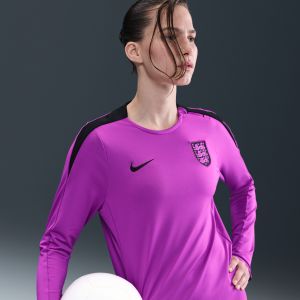 Nike Angleterre Maillot d'Entraînement Dri-FIT Strike Crew Women's EURO 2025 - Violet/Noir Femme, pointure X-Small - ['Violet'] - Taille X-Small