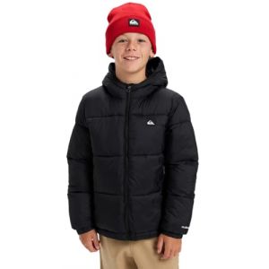 Quiksilver Veste à capuche Cold Days noire pour enfant - 16