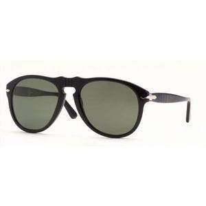 Persol Steve McQueen PO 0649 649 95/31 Noir Gris Vert 54mm