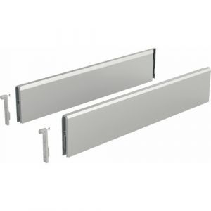 Hettich Profils en acier TopSide ArciTech-argent-hauteur 92 m-L400mm