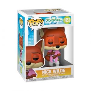 Funko Pop! Disney: Zootopia 2- Nick Wilde - Figurine en Vinyle à Collectionner - Idée de Cadeau - Produits Officiels - Jouets pour Les Enfants et Adultes
