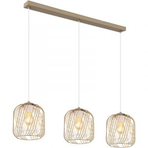 Globo Lighting Lampe suspendue lampe de plafond lampe de salle à manger lampe en métal 3 flammes