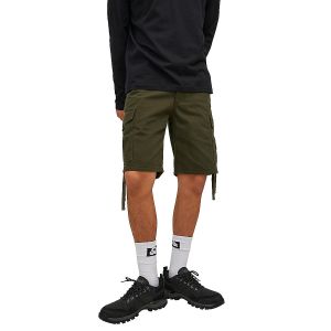 Jack & Jones Jpstmarley Jjcargo Ana Sn Short Cargo, Marron, S Homme