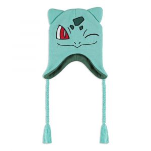 Difuzed Pokemon Bonnet De Ski Bulbizarre Knitted Sherpa
