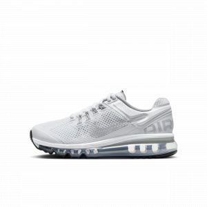 Nike AIR MAX 2013 OLDER - White/Metallic Silver, White/Metallic Silver - Taille 36.5