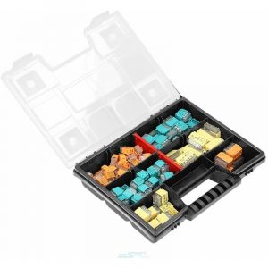 Orno Assortiment de bornes rapides pour connexions électriques (123 pcs)