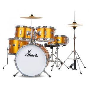 Xdrum Batterie - Session Junior Pro Set de batterie Sunset Gold Sparkle (4-9 ans)