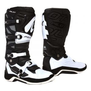 Forma Bottes cross Pilot noir/blanc- 48