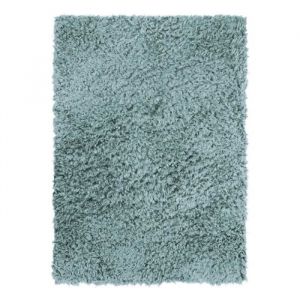 Image de The Deco Factory AUTHENTIK - Tapis tout doux fausse fourrure bleu clair 120x170